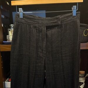 DKNY beaded black pants